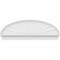 Ekena Millwork Elliptical Sunburst Architectural Grade PVC Combination Pediment, 62"W x 22-3/8"H x 2-3/4"P PEDPC062X225ELL01 - alternate 6